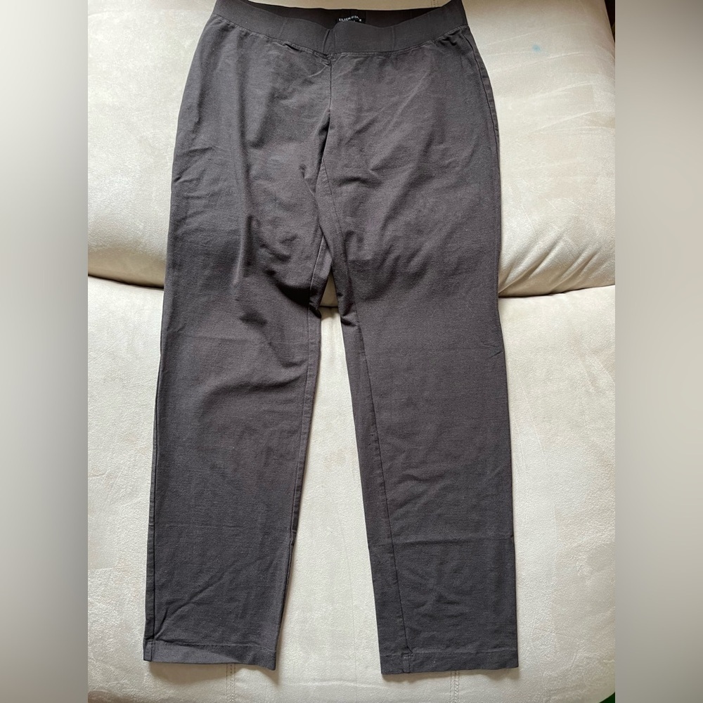 Eileen Fisher Pull On Tapered Trousers